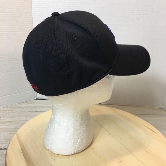 Under Armour Freedom UA Classic Fit hat cap mens M/L flex fitted black - Picture 4 of 9